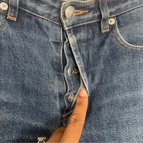 A.P.C. New Standard Men’s Dark Wash Button Fly Jeans Size 29 - Picture 4 of 6